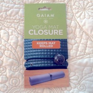Gaiam yoga mat closure